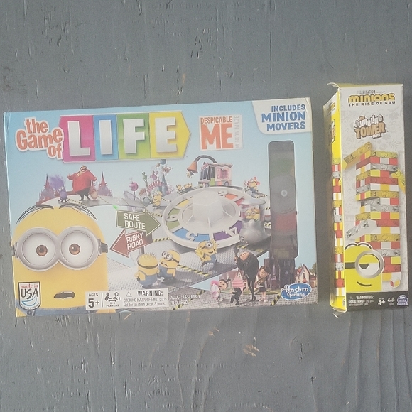 Hasbro Despicable Me Game of Life with Minion Movers - Picture 1 of 1